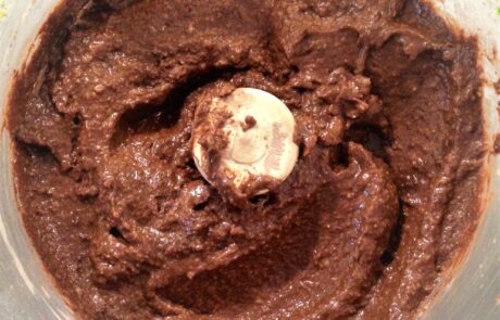 pumpkin brownie batter