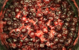 Cranberry sauce